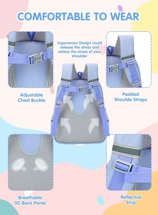 فيفيدوراد حقيبة ظهر مدرسية للبنات، حقائب ظهر مدرسية كبيرة السعة، حقيبة ظهر كاجوال للبنات للمرحلة الإعدادية، حقيبة كتب سفر مقاومة للماء للمرحلة الإعدادية، حقيبة ظهر طلابية أنيقة وجميلة مع شرائط عاكسة، حقائب ظهر خفيفة الوزن للبنات، مناسبة للمراحل الدراسية 5 و6 و7 و8 و9 و10 سنوات. - Image 5