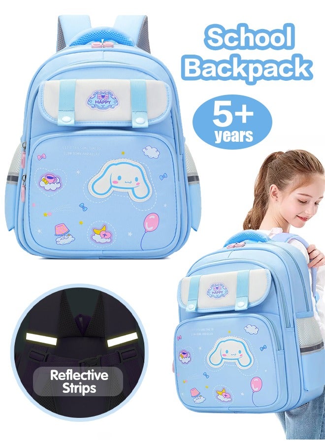 فيفيدوراد حقيبة ظهر مدرسية للبنات، حقائب ظهر مدرسية كبيرة السعة، حقيبة ظهر كاجوال للبنات للمرحلة الإعدادية، حقيبة كتب سفر مقاومة للماء للمرحلة الإعدادية، حقيبة ظهر طلابية أنيقة وجميلة مع شرائط عاكسة، حقائب ظهر خفيفة الوزن للبنات، مناسبة للمراحل الدراسية 5 و6 و7 و8 و9 و10 سنوات. - Image 3