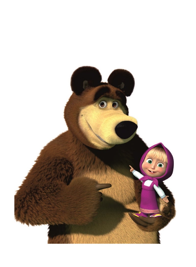 Pikkaboo Masha and the Bear Baby Bodysuit Onesie, 3-6 months - Image 4