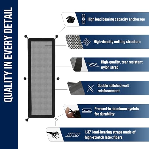 Ultimate Setup Cable Management net - Under Desk Wire Management - Flexible Under Desk Cable Management Tray Black - Image 5