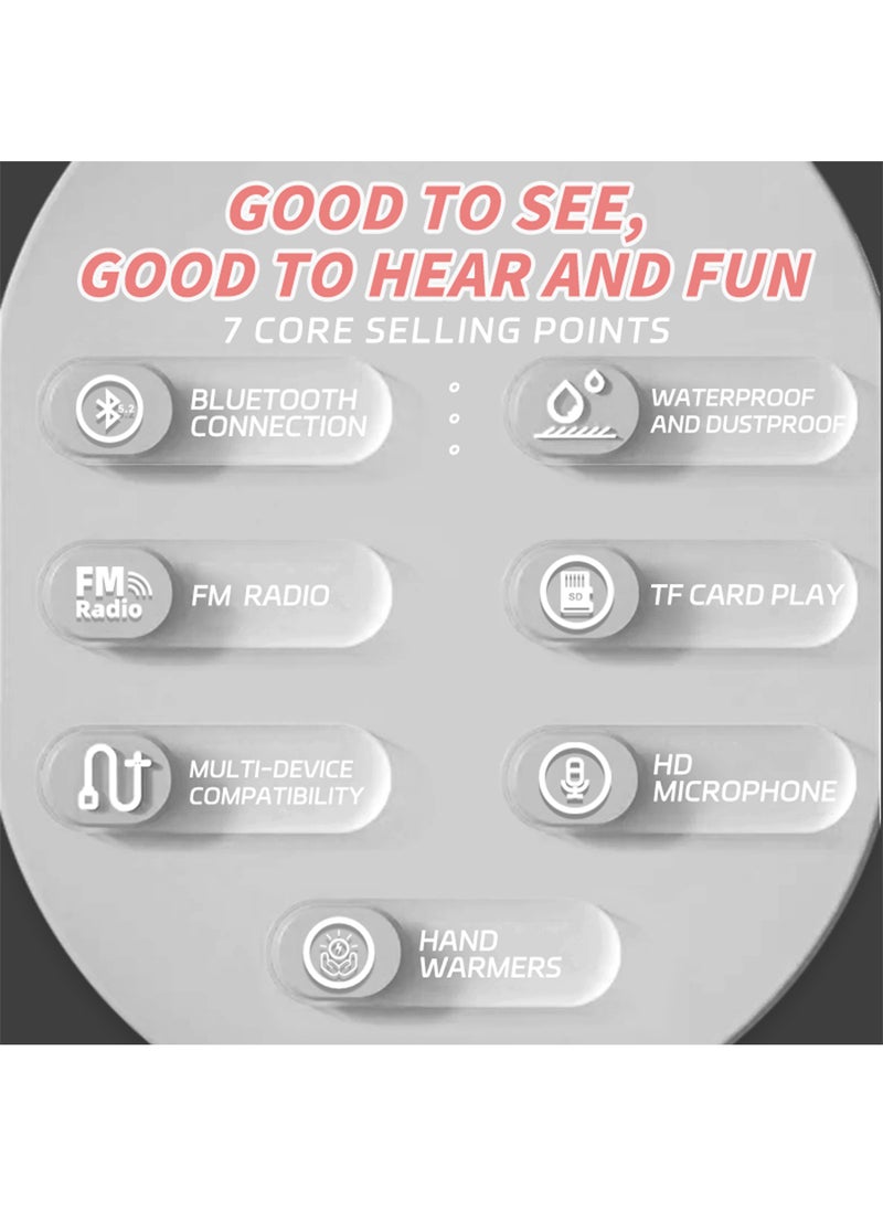 Generic Children Wireless Bluetooth Speaker, Waterproof Mini Portable Outdoor TF Card FM Radio Cartoon Cute Speaker,   Children's birthday gift  - Image 2