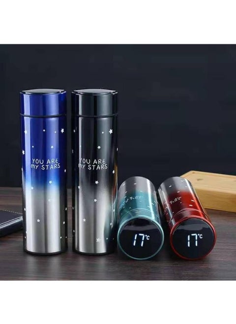 Digital Star Shape Thermal Mug - For your warm drink with a charming touch Multiple Colors