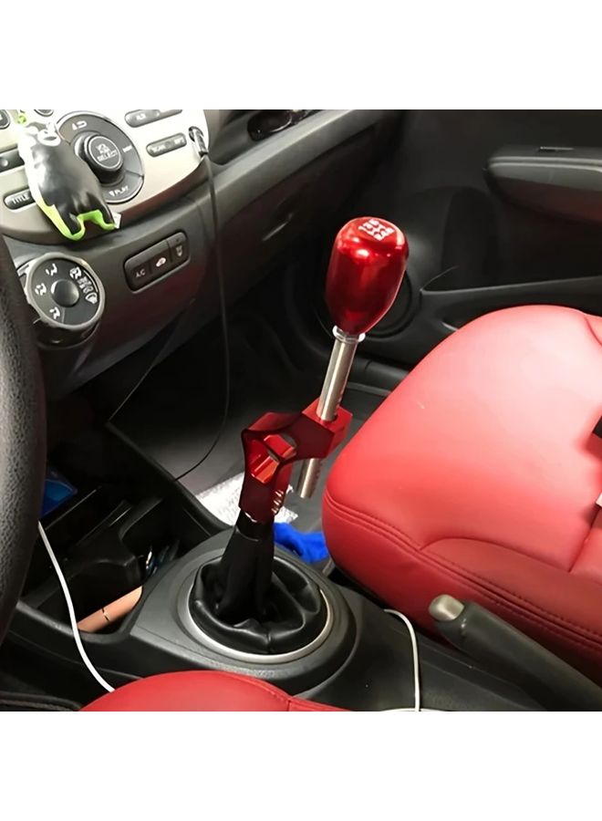 Blue Adjustable Extender Shifter Lever Head For Most Manual Vehicles Car Gear Shift Knob - Image 3