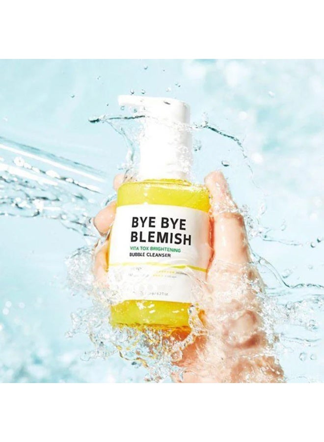 DubaiGallery Bye Bye Blemish Vita Detox Bubble Cleanser with Natural Scrub - Image 4