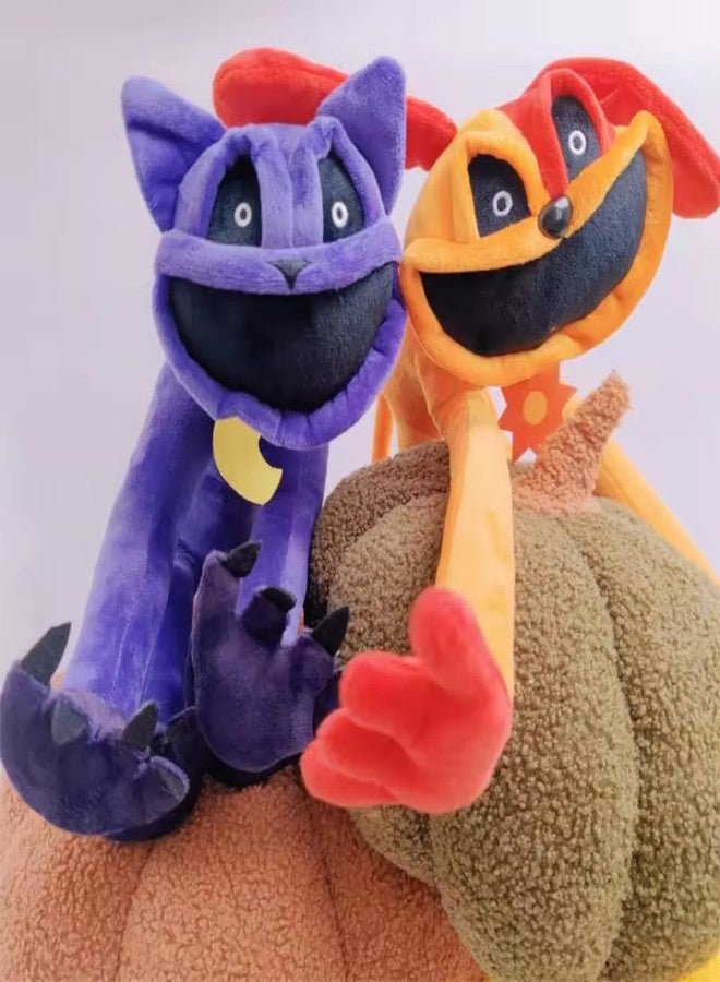TechMax Solution Cute Orange Big Smile Dog Plush - Image 5