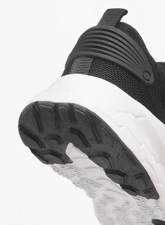 Kappa Boys' Logo Detail Sports Shoes with Hook and Loop Closure