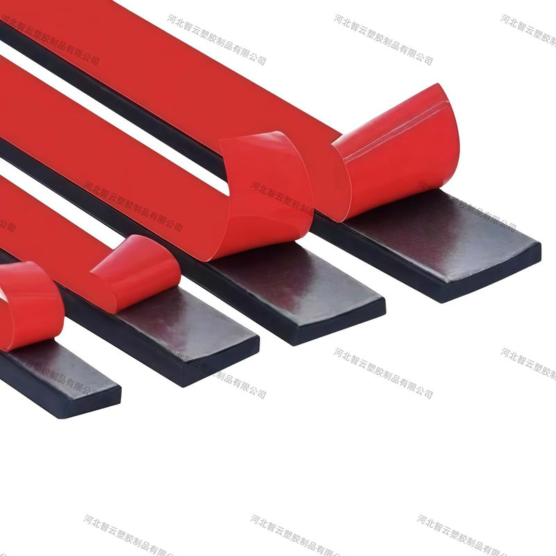 Heng Zhi Chao 3M Self-Adhesive Rubber Strip Glass Bumper Cushion Shockproof Anti-Collision Seal Strip Solid Flat Strip - Image 2