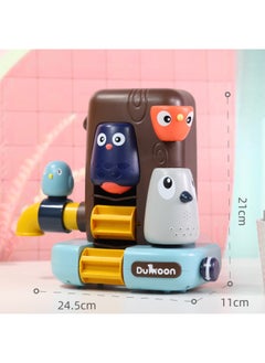 Generic Water Play Toy Bird Tree House Clouds Elephant Rainbow Children Baby Bathing Soothing Water Spray Rotating Gifts-Color:Bird Tree House-Specifications:English Window Box  - Image 5