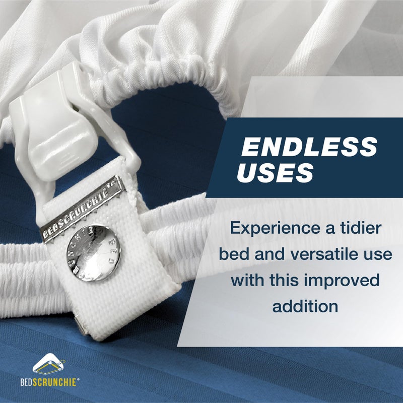 BED SCRUNCHIE- Heavy Duty Fabric Clips (4 Clips) - Image 3