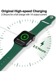 ELTRAZONE 𝟐𝟎𝟐𝟐 𝐔𝐩𝐠𝐫𝐚𝐝𝐞𝐝 for Apple Watch Charger Magnetic Fast Charging Cable [Portable] Magnetic Wireless Charging Compatible with Apple Watch Series Ultra/8/7/6/SE/SE2/5/4/3/2/1-[3.3ft/1M] White  - Image 3