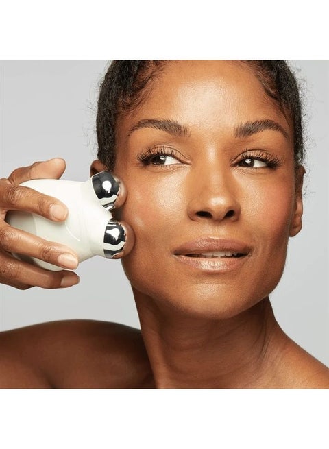Trinity and LED Wrinkle Reducer Attachment Set – Facial Toning Device with LED Red Light Attachment and Hydrating Leave-On Gel Primer (2 FL Oz)