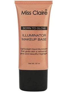 Miss Claire Miss Claire Illuminator Makeup Base 02 Gleam, Pink, 30 ml 