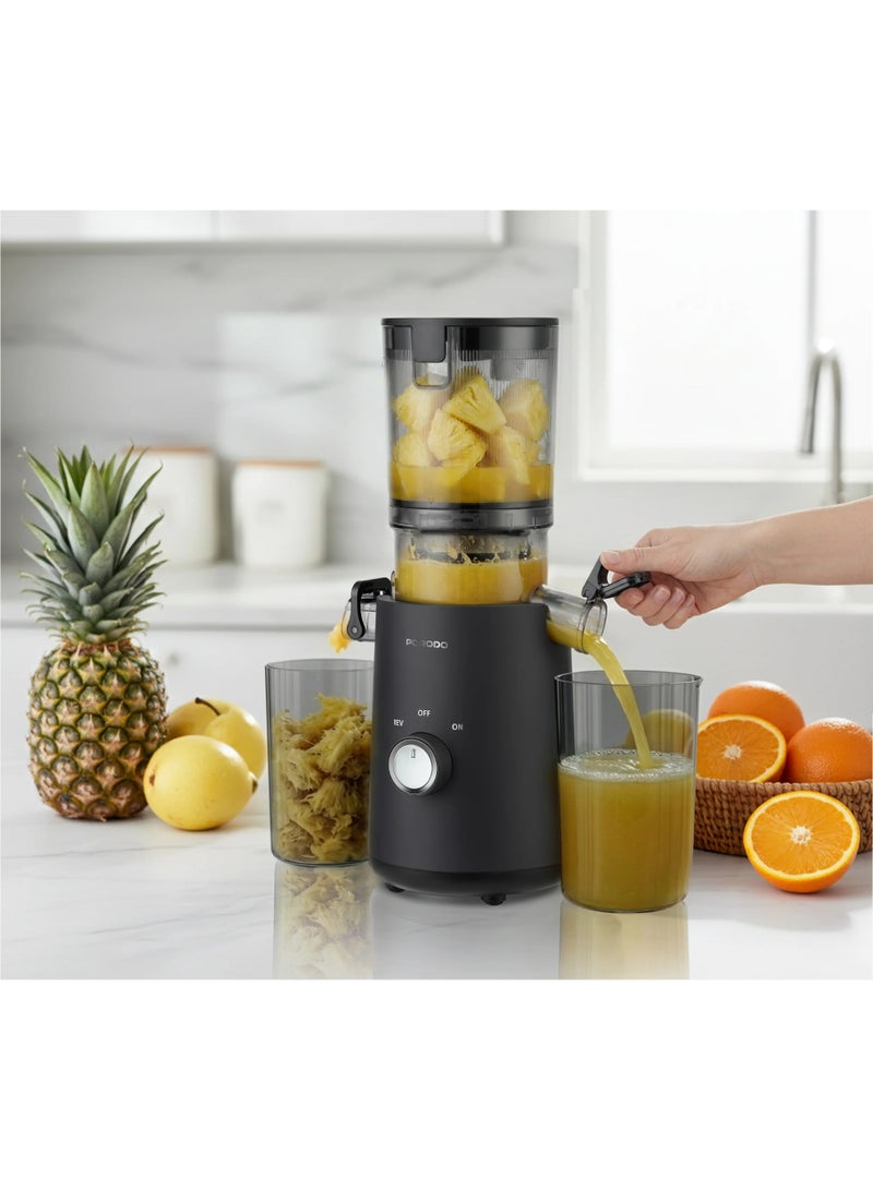 PORODO LIFESTYLE VYTA ELECTRIC AUTOMATIC  SLOW JUICER 150 W - BLACK - Image 5