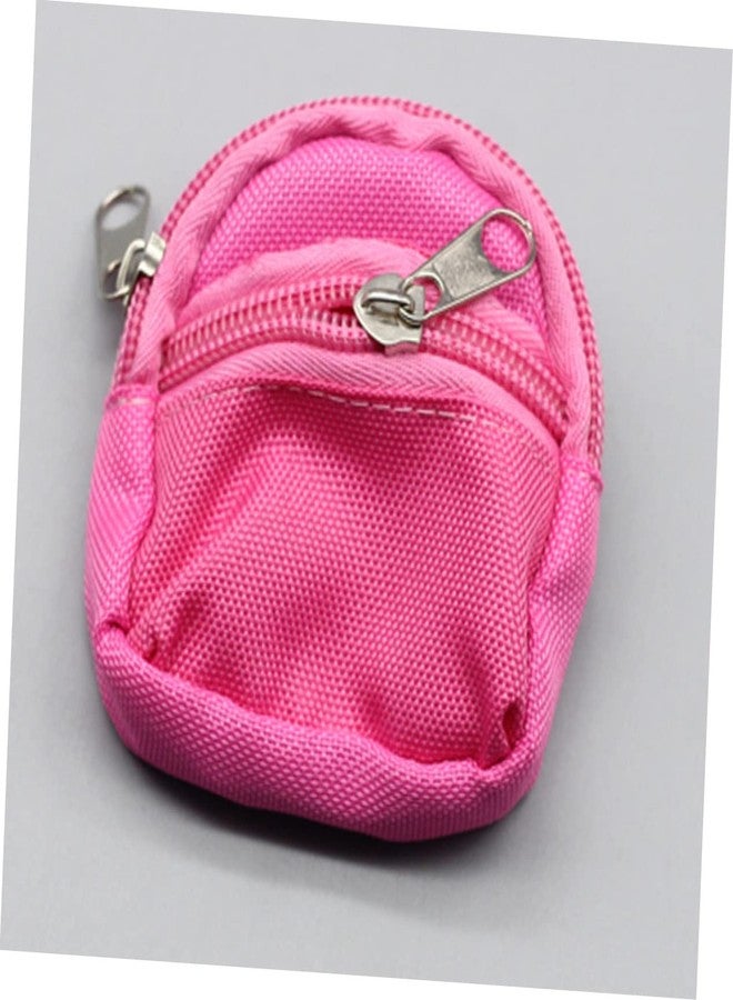 BESTonZON Mini Doll Backpack Decorative Doll Schoolbag Lightweight Miniature Backpack Toy for Dollhouse Accessories Photography Props - Image 2