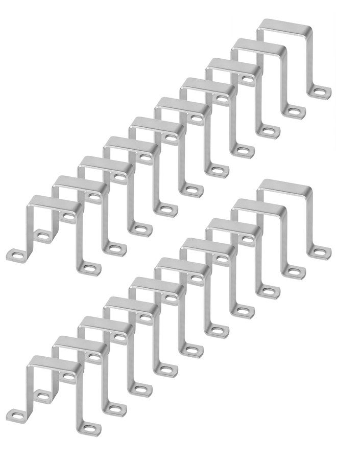 GBGS 20 Pcs 2" x 2" Square Tube Strap Clamp, U Shape Square Clamp,Stainless steel 304 - Image 4