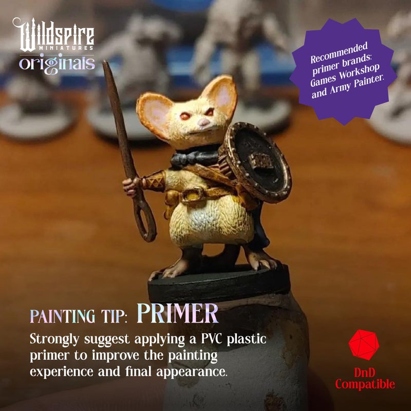 Wildspire Hero, Player-Character, NPC DND Miniatures, 28mm32mm Unpainted D&D Minis Dungeons & Dragons Figures D D Bulk Pathfinder Fantasy Tabletop Fantasy Minis Set - Image 4
