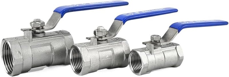 3 4 Inch BSPT Equal Female Reducing Port Ball Valve 304 Stainless Steel Water Gas Oil - Image 1