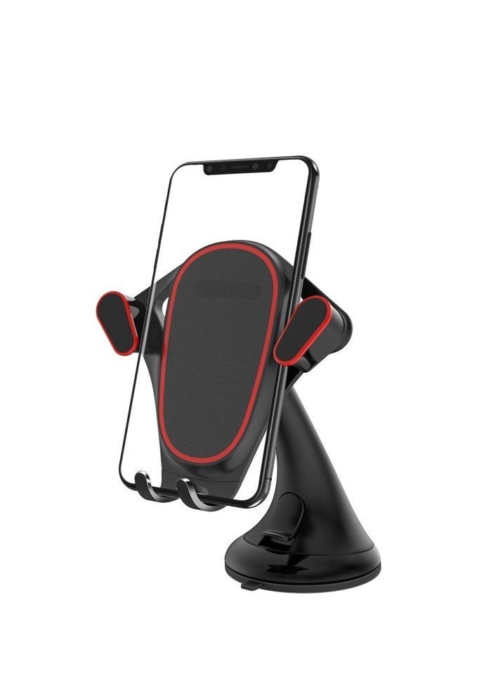 Yesido C53 Mobile Holder For Car/Office - Black - Image 2