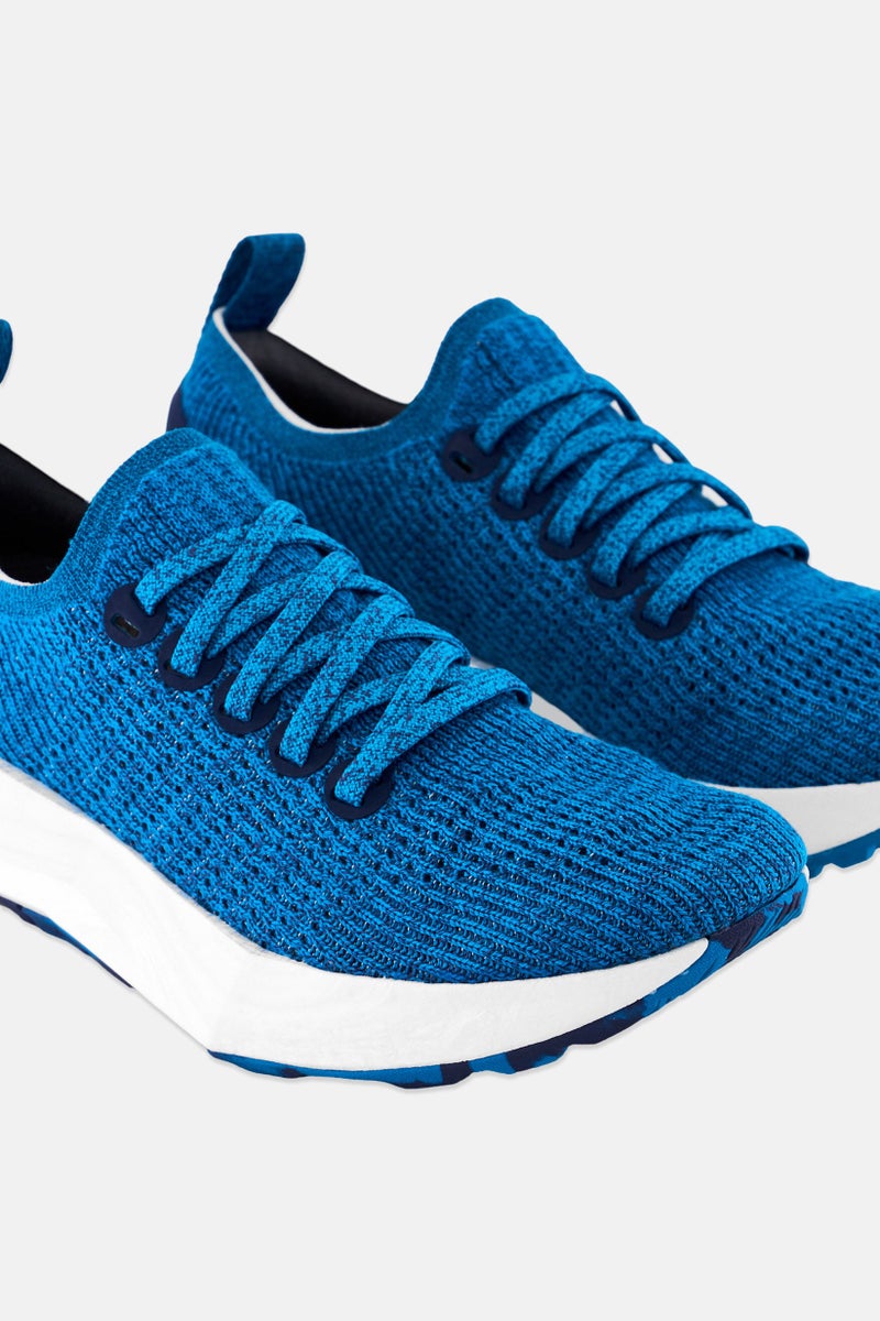 Allbirds Women Lace Up Casual Shoes, Teal Blue - Image 4