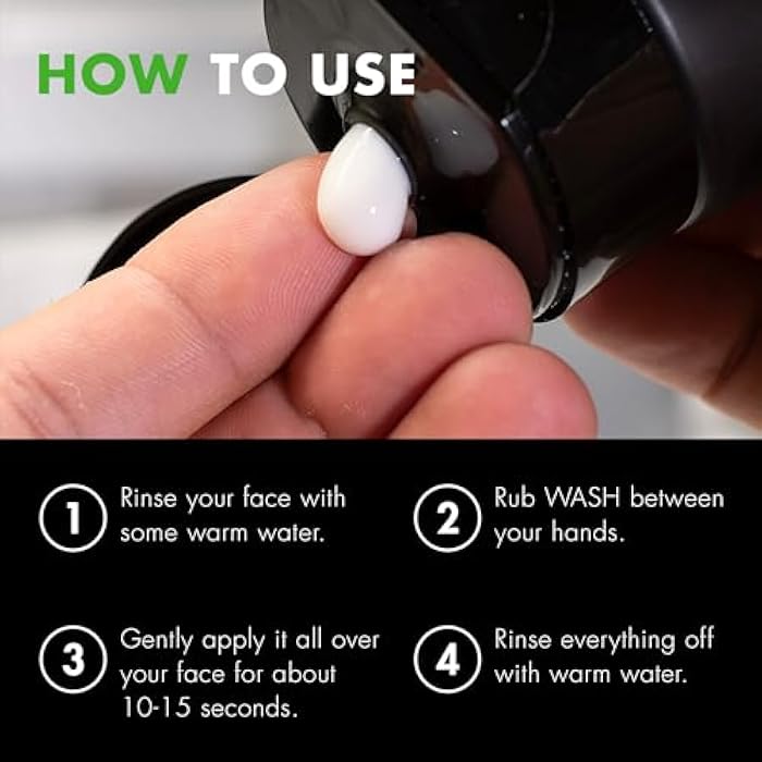 Tiege Hanley Daily Face Wash for Men, Gentle Fragrance-Free Cleanser with Jojoba Oil, Aloe, & Vitamin B3, Hydrating Foaming Formula for Deep Clean, Gentle on Sensitive Skin, Men’s Skin Care, 2.5 Fl Oz - Image 5