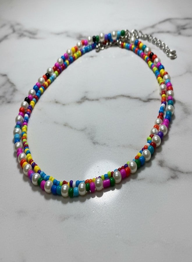 THE MEN THING RAINBOW BLISS - Multi-Layer Beads Necklace for Men & Boys (20 inch) - Image 5