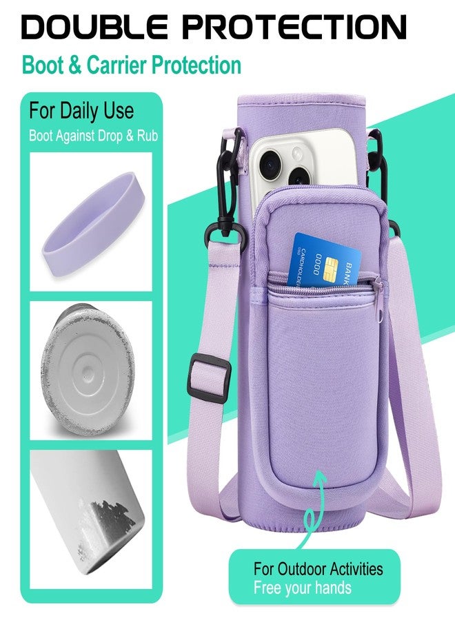 DIGJUPER 40 oz Water Bottle with Straw - Insulated Vacuum Water Flask with Straw & Auto Spout Lid, Paracord Handle & Carrying Pouch, Keep Cold 48H Hot 24H, Sweat-Proof Thermal Water Jug with Strap for Hiking - Image 4