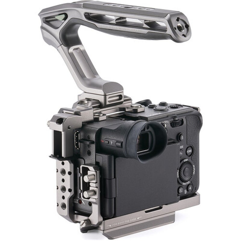 Tilta Full Camera Cage Base Kit for Sony FX2 (Titanium Gray) - Image 2