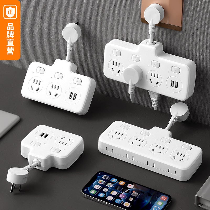 Multi-Socket Adapter With Smart Usb, Multi-Port Power Strip, Extension Board, And Smart Fast Charging - Image 5