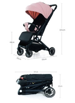 Baby Stroller, Easy To Fold Travel Stroller, Lightweigth Stroller For Newborn From 0-36 Months, Adjustable Backrest Pram - pzsku/Z20A1032D780DFD12CA12Z/45/_/1735887729/3731d735-1d9e-4538-88e1-e1d2eb21c33a