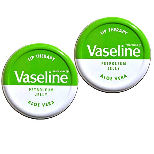 Vaseline Therapy Lip Balm, Aloe Vera 0.6 oz (Pack of 2) - Image 1