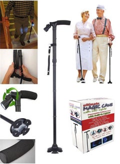 Cyber Magic Cane Foldable And Adjustable Walking Stick With LED Lights  - Image 4