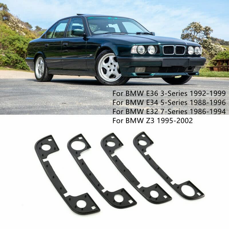 gtpartes Door Handle Gasket Rubber Seals Fits for BMW 3 5 7 Series E36 E34 E32 (4) - Image 3