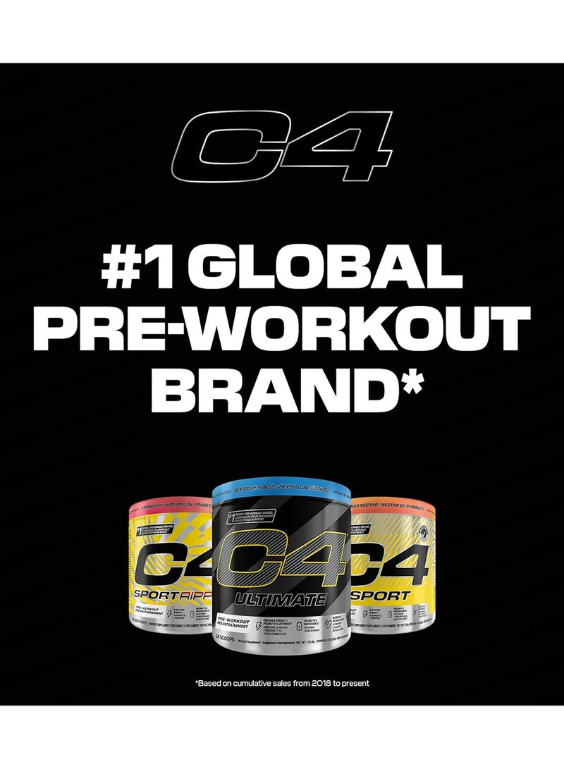 سيلوكور مسحوق الطاقة الأصلي قبل التمرين مكمل للرجال والنساء مع الكرياتين والكافيين ومعزز أكسيد النيتريك والستراتين والبيتا ألانين بنكهة الليمون الوردي - 50 حصة - قد يختلف التعبئة والتغليف - Image 5