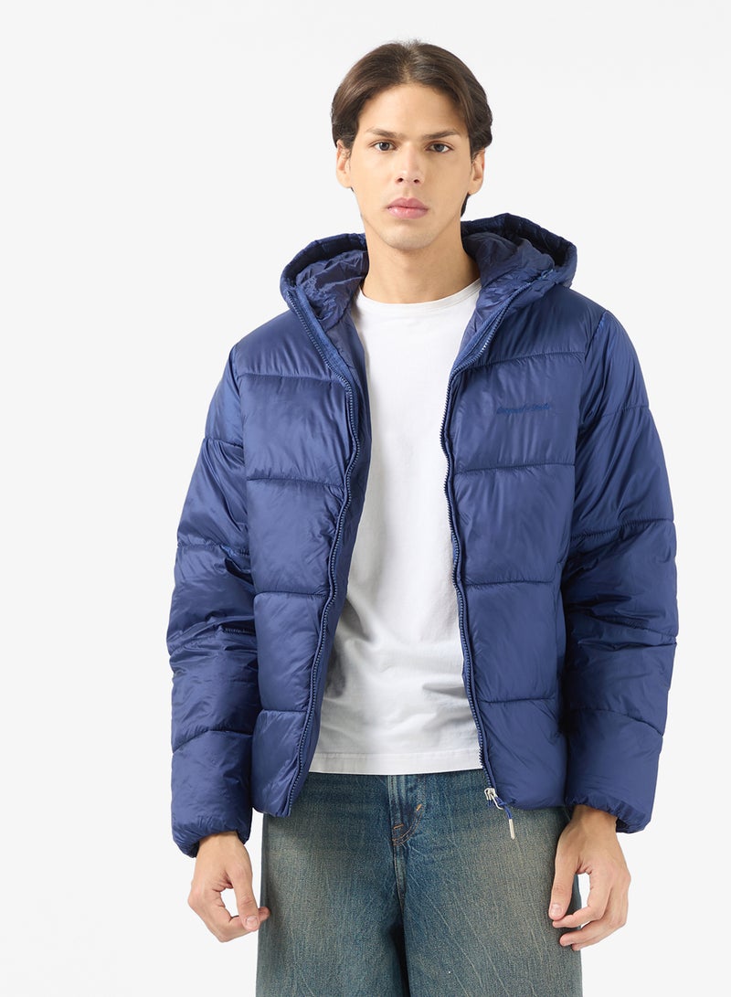 JACK & JONES Essential Puffer Jacket With Hood - Image 1