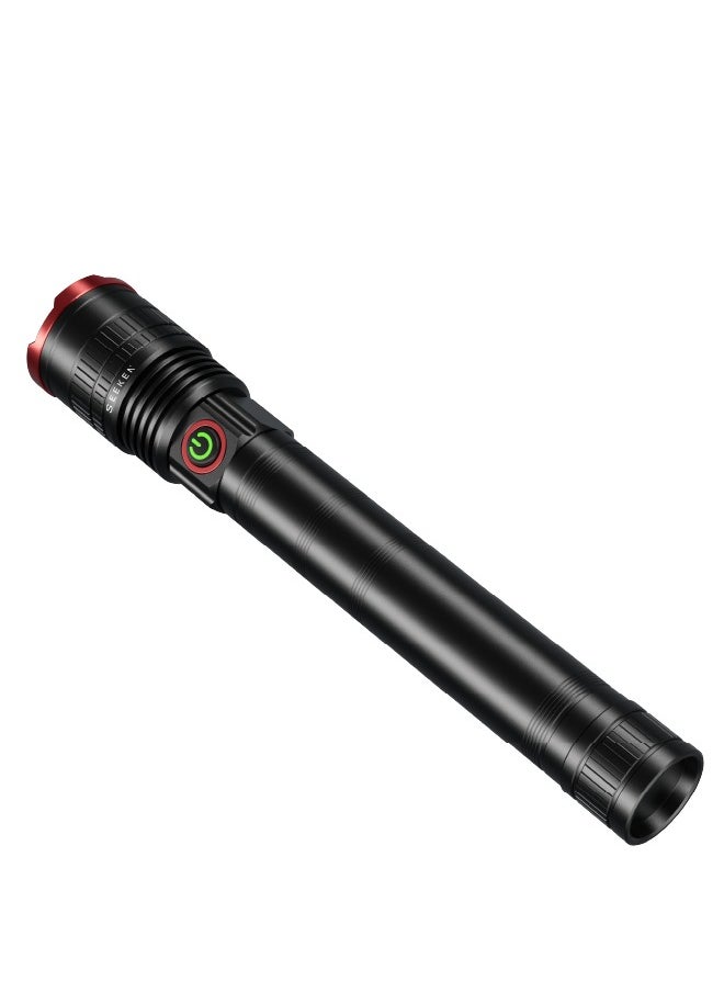 Seeken SEEKEN 2000L Zoomable Torch | Portable LED Flashlight | Travel-Friendly | Lightweight | Premium Design | High-Quality.  - Image 2