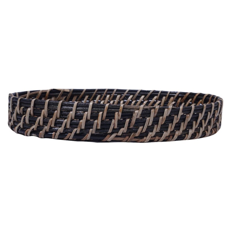 Ach Assam Cane Handicrafts Cane Rattan Tray with Sturdy Handles | Handwoven Artistry, Versatile Use for Breakfast in Bed, Outdoor Picnics, Easy to Clean - Rustic Chic Serving Tray - Image 1
