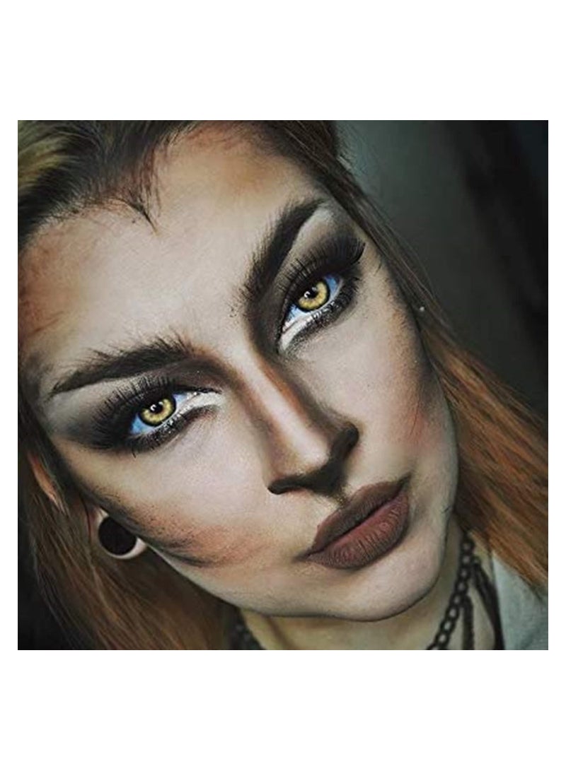 Generic 9 Color Smokey Eyeshadow Palette Cool Toned Matte and Glitter Waterproof for Women and Girls Long Lasting Black Grey Silver Shades  - Image 2