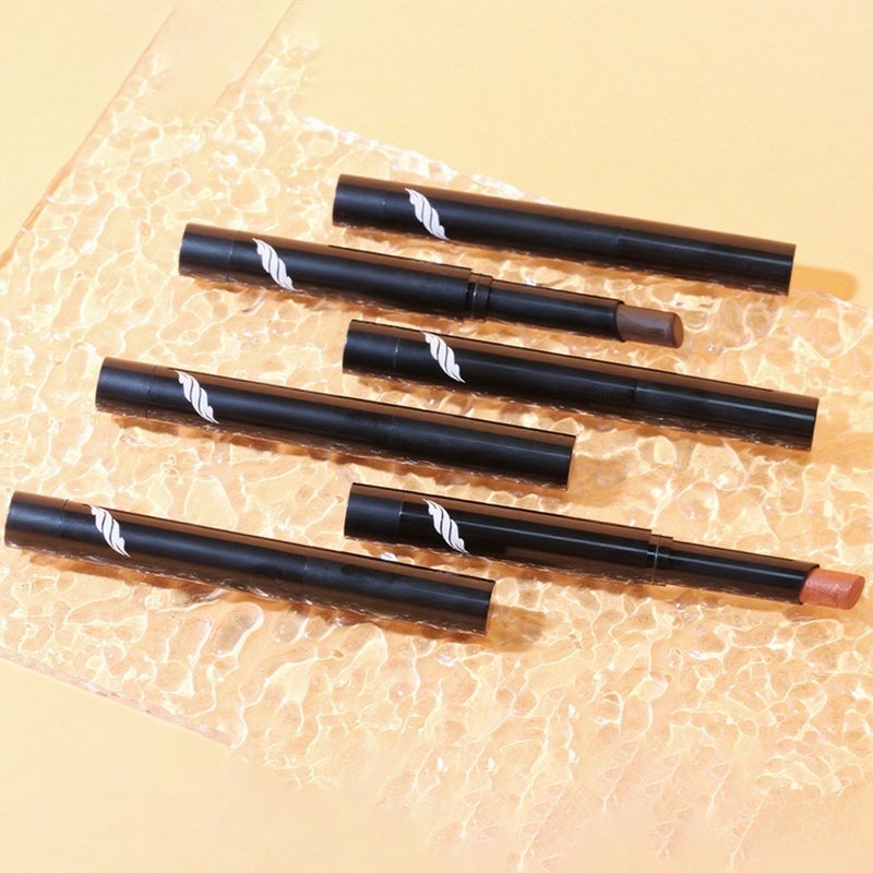 Lazy Rotating Eyeshadow Stick Star Sparkling Eye Shadow Stick Highlighter Contour Lip Brightener Multi-functional Makeup Stick Beauty Tool Cosmetic Product - Image 5