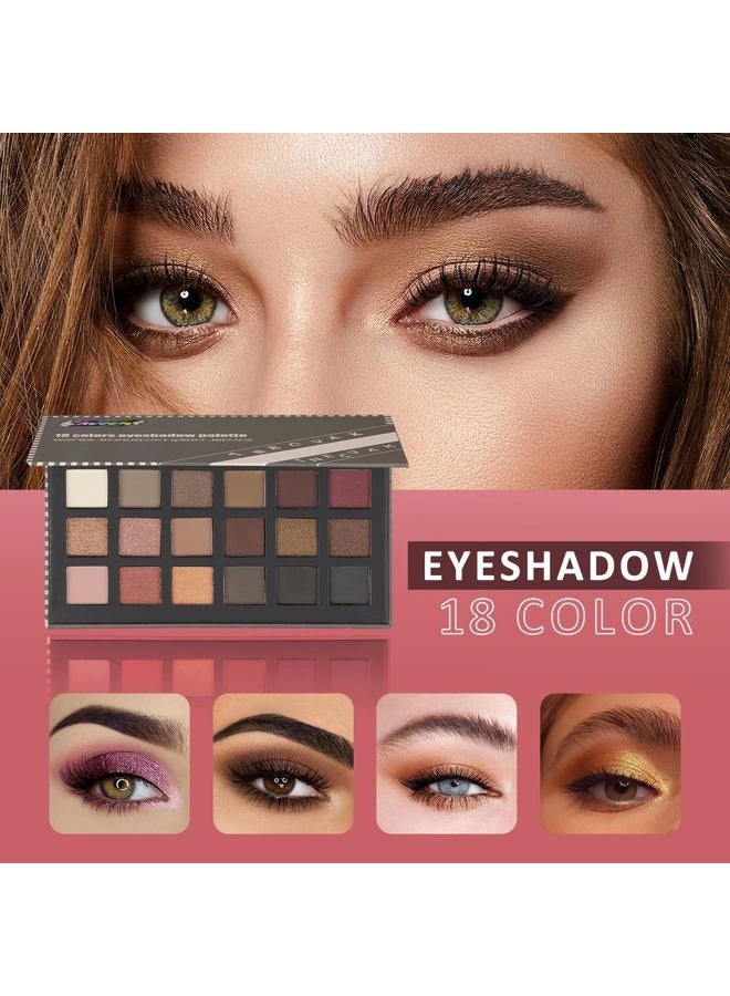 KAVCENT Makeup Set Makeup Kit for Women Full Kit Makeup Sets for Teens Teenagers Eyeshadow Palette Lip Gloss Foundation Mascara Eyeliner Contour Stick Makeup Kits - Image 3