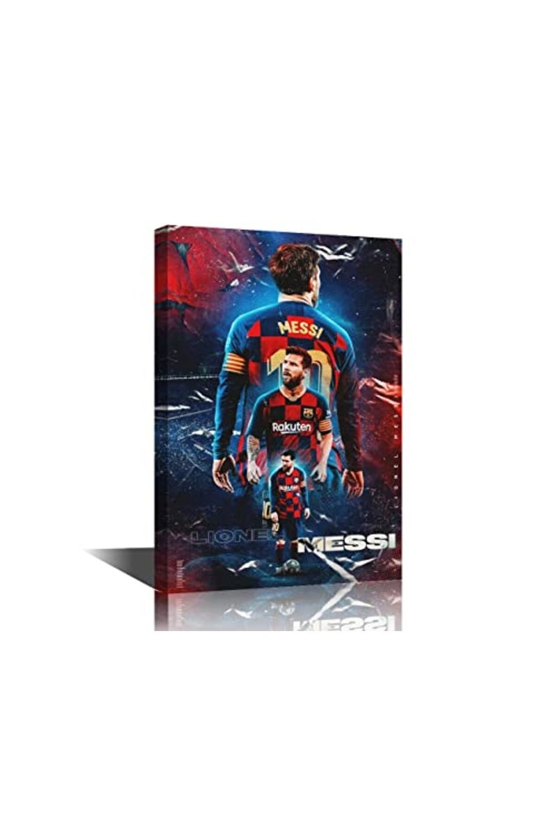 TISHIRON Lionel Messi Posters Canvas Wall Art Prints Painting FC Giant Modern Footballer Artwork - Image 2