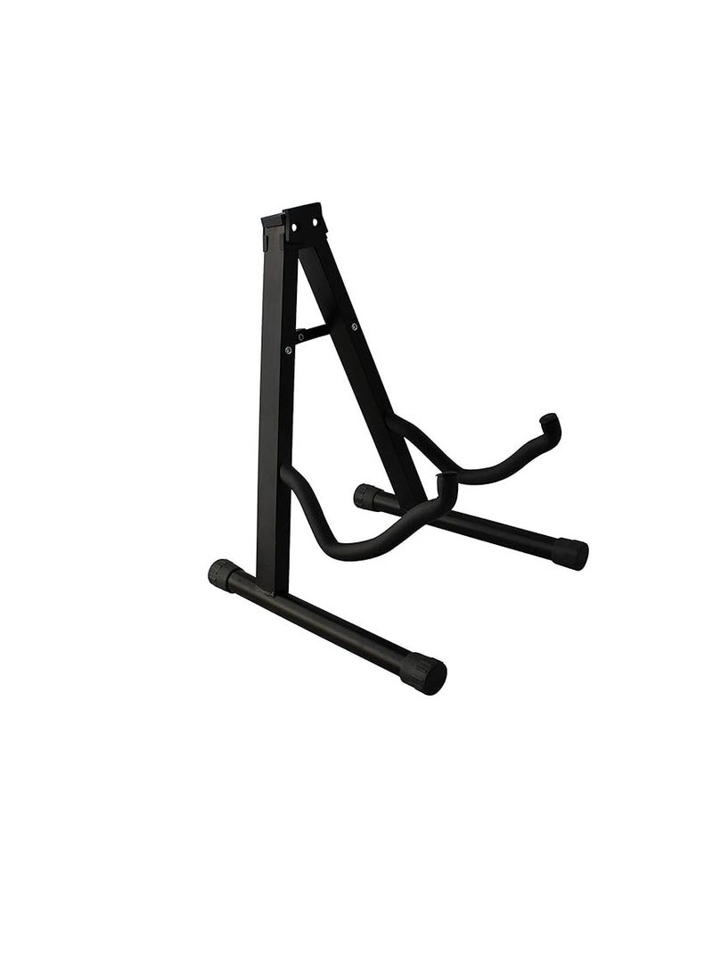 Generic Universal Foldable A - Frame Guitar Stand,Portable Guitar Stand Holder for Acoustic,Electric Guitars,Electric Bass - Image 1