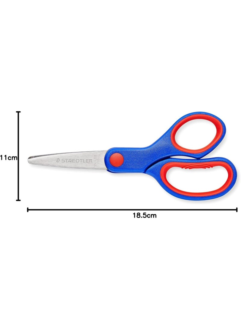 STAEDTLER 17cm Stainless Steel Scissors for Home, Office & School - Image 3