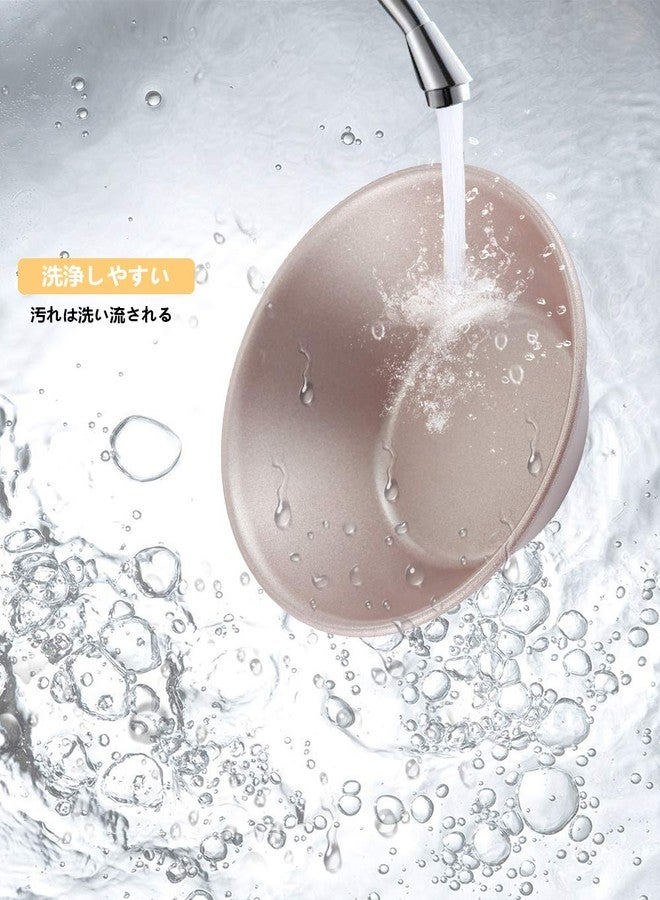 CHEFMADE Mini Pudding Pan Set, 3-Inch 4Pcs Non-Stick Egg Tart Mold Round Mini Cake and Loaf Bakeware for Oven and Instant Pot Baking (Champagne Gold) - Image 4