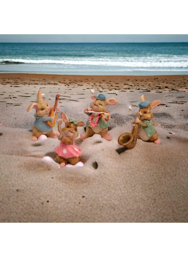 Chocozone Pack of 2 Dancing & Singing Rabbit Miniatures Landscape Decor Toys for Kids Toys for Boys & Girls - Image 5