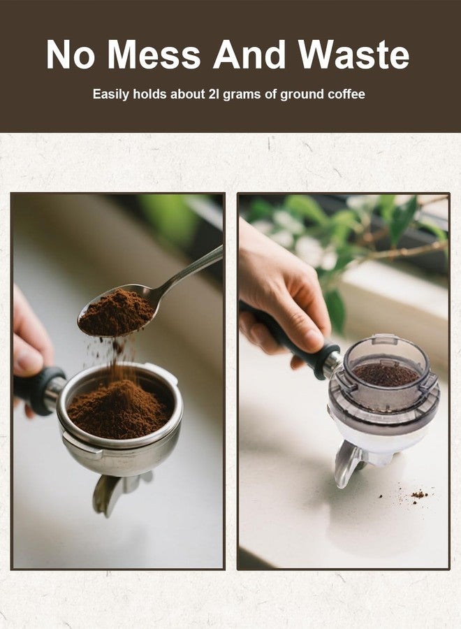 Mealmuse 54mm Dosing Funnel with Stainless Steel Puck Screen Set for Breville Barista Portafilters, Catcan Espresso Portafilter Funnel for Series Barista - Image 5