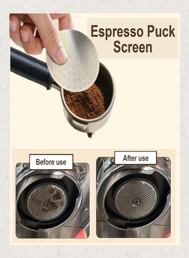 Mealmuse 54mm Dosing Funnel with Stainless Steel Puck Screen Set for Breville Barista Portafilters, Catcan Espresso Portafilter Funnel for Series Barista - Image 4
