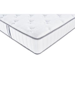 Micasa Premium Quality Pocket Spring Mattress White and Grey 25 x 200 x 200 cm DMPK230498A 200*200*25 