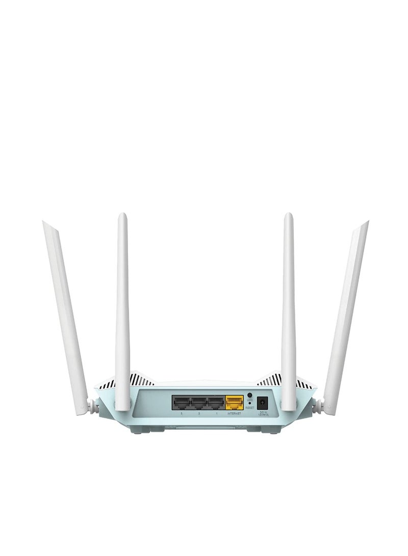 D-Link R15 EAGLE PRO AI AX1500 Smart Router White - Image 2