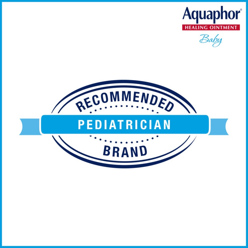 Aquaphor Baby Healing Ointment Advanced Therapy Skin Protectant for Chapped or Dry Skin, Drool Rash and Diaper Rash Ointment, Hypoallergenic Baby Essentials, Travel Size, 0.35 Oz Tube, Pack of 2 - Image 5