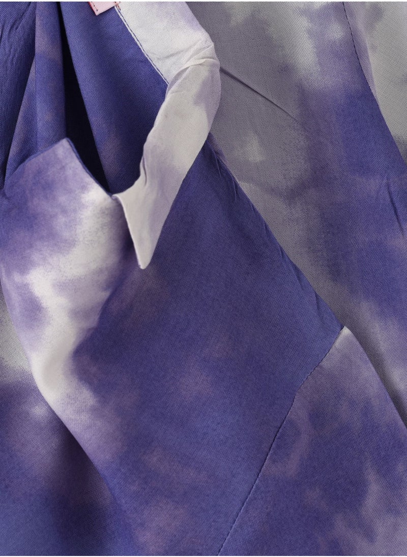 Jelliene Woven Dip Dye Top  - Image 4